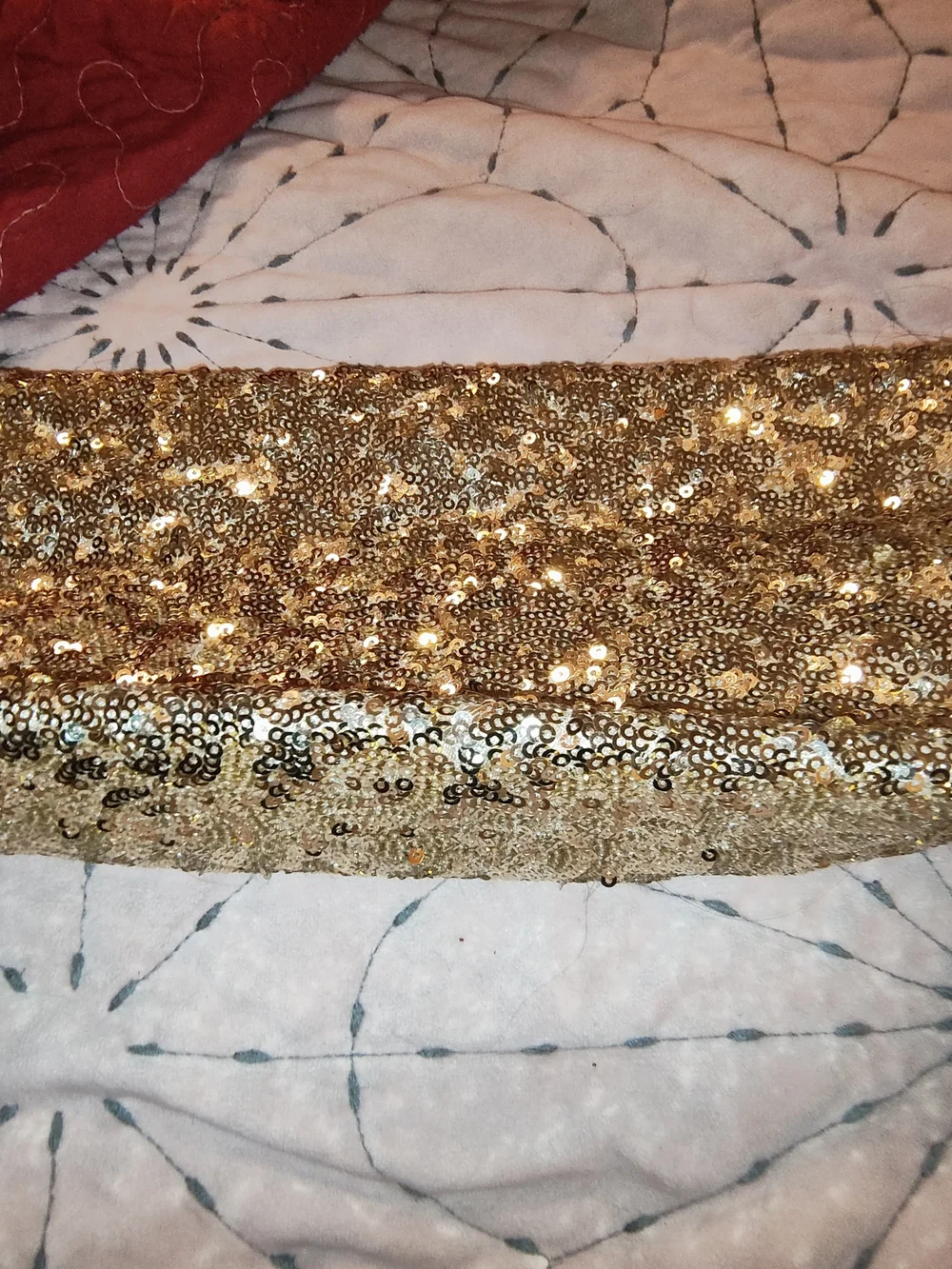 Gold Sequin Wristlet Clutch - Victoria's Secret